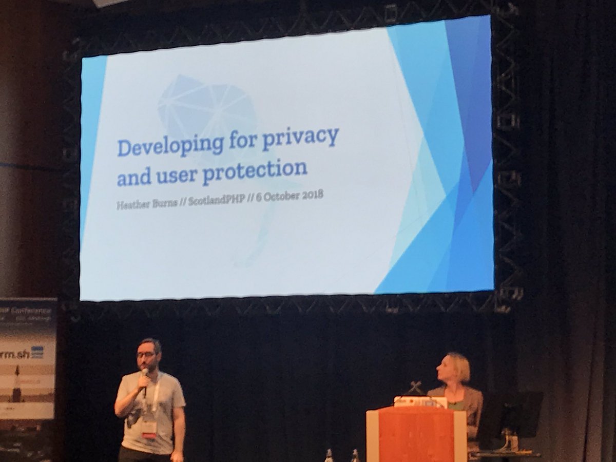 CyrilleGrandval's tweet image. Dernière conf / keynote du #scotphp18 avec @WebDevLaw