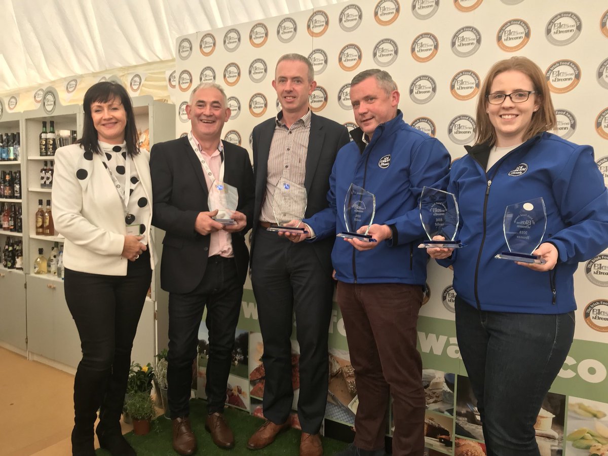 Delighted to win a bronze, 2 silver and Best in Cavan award at @BlasNahEireann. Congrats to @drummullyboxty on their 1st Blas award. Well deserved to Sinead and Paul #blas18 #blas2108
