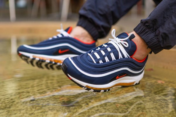 nike air max 97 midnight navy red