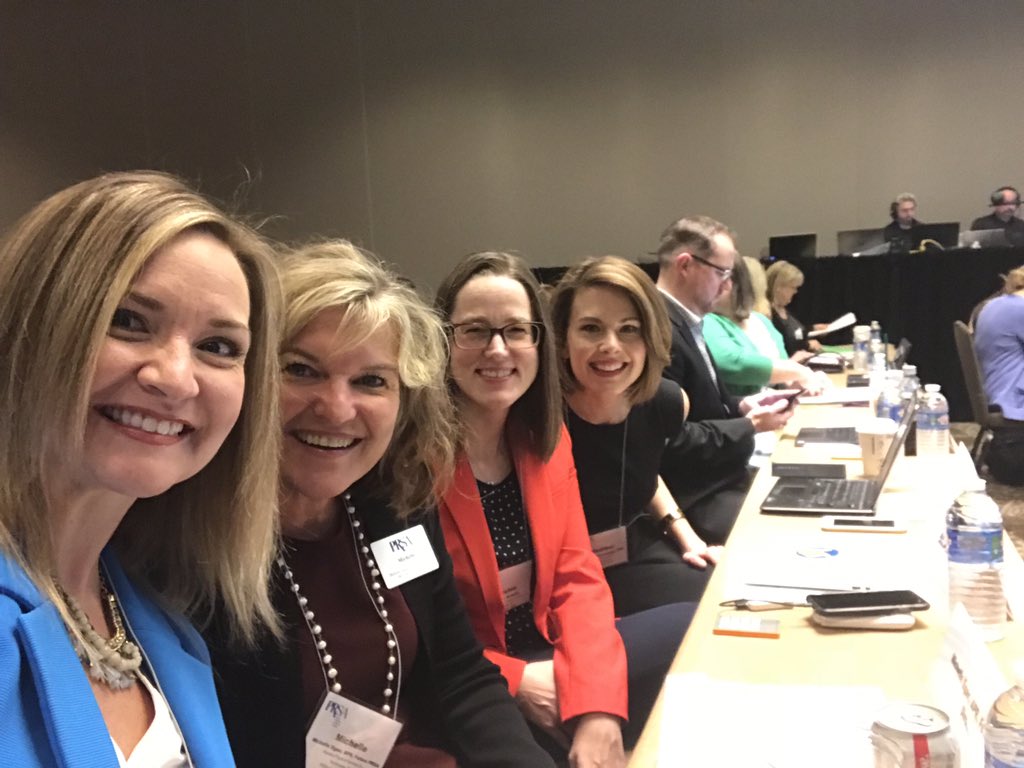kirstenschultz's tweet photo. Honored to represent @PRSAalaska at @PRSA Leadership Assembly with these great PR pros. @HelveyComm @alaskaegan1 @hcavanaugh #takePRSAforward https://t.co/akymytyz4v