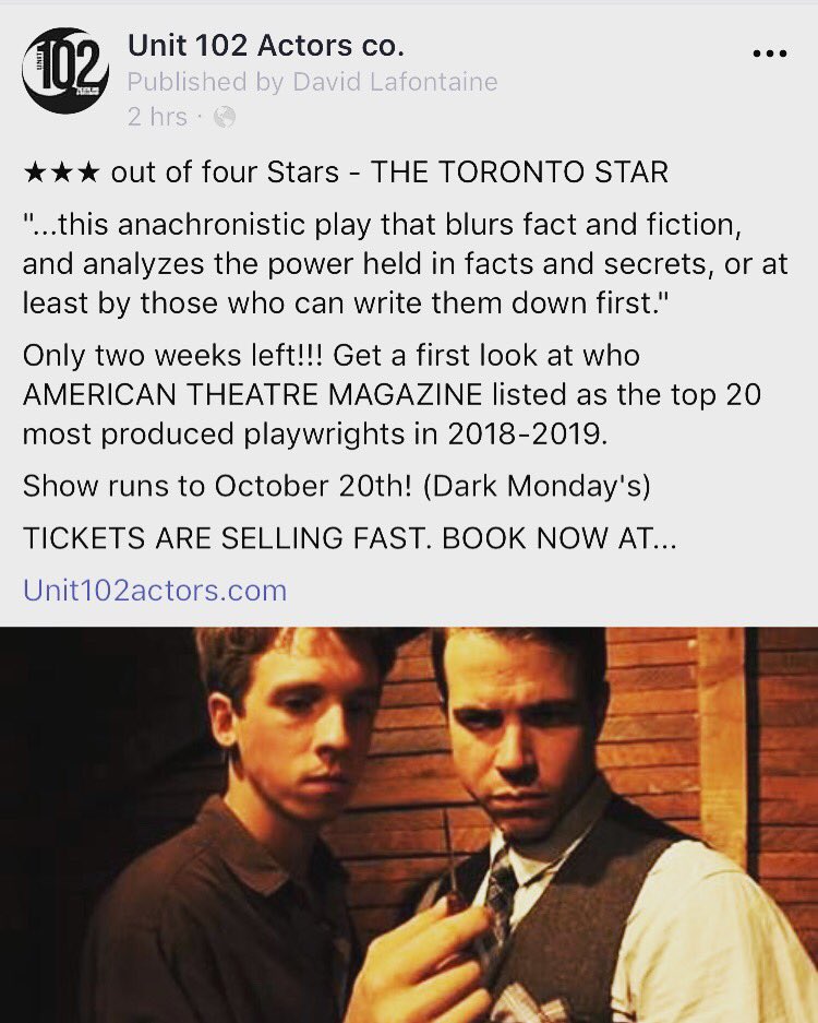 Unit 102 Actors Co. tweet media