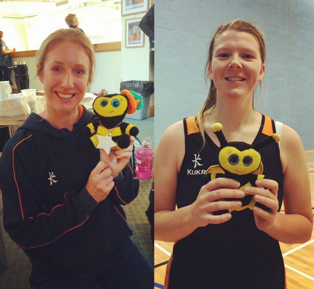 HertfordHornets's tweet photo. ๐ Humphrey's players of the match for the Oranges and Navys today go to Jo Benfield and Zoe Shaw! #dynamitedefence #humphreyhornet ๐ https://t.co/1EM7Nq5w0C