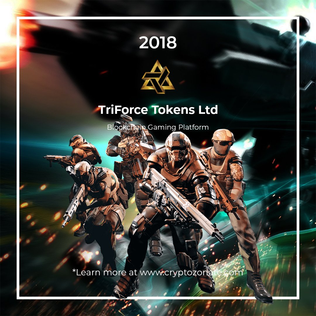 Cryptozonate9's tweet photo. TriForce Tokens Ltd have meticulously developed a highly advanced real-world gaming platform, implemented through blockchain technology. Enabling developers to directly engage with players.   #cryptocurrency #blockchain #airdrop #cryptozonate https://t.co/rTDakRdeZ0