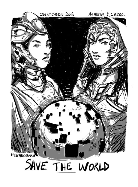 06 - CHOICE
The Choice™ 
#Digitober #Inktober #Inktober2018 #InktoberAssassins #AssassinsCreed #AssassinsCreed3 #ACFinest @assassinscreed @Ubisoft 