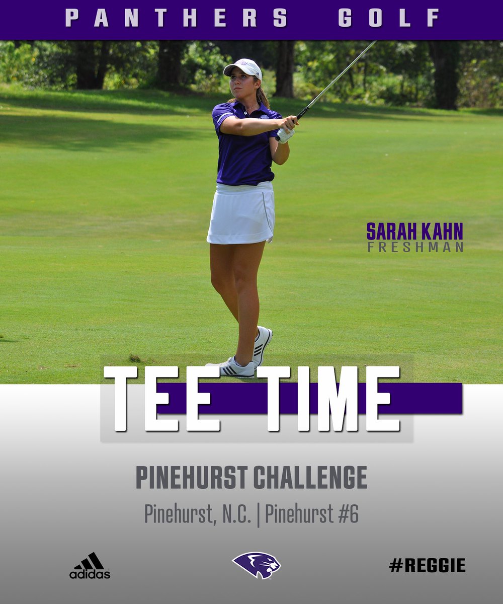 HPUWomensGolf's tweet photo. Almost go time, headed down the street to historic Pinehurst! #REGGIE

🗓Mon. &amp; Tues.
📍Pinehurst #6
⛅️82* Sunny
📊 https://t.co/jMY8bwWhsD

1️⃣ S. Kahn
2️⃣ S. Vodry
3️⃣ T. Tasaso
4️⃣ V. Montague
5️⃣ O. John https://t.co/ryEJlBGrUc