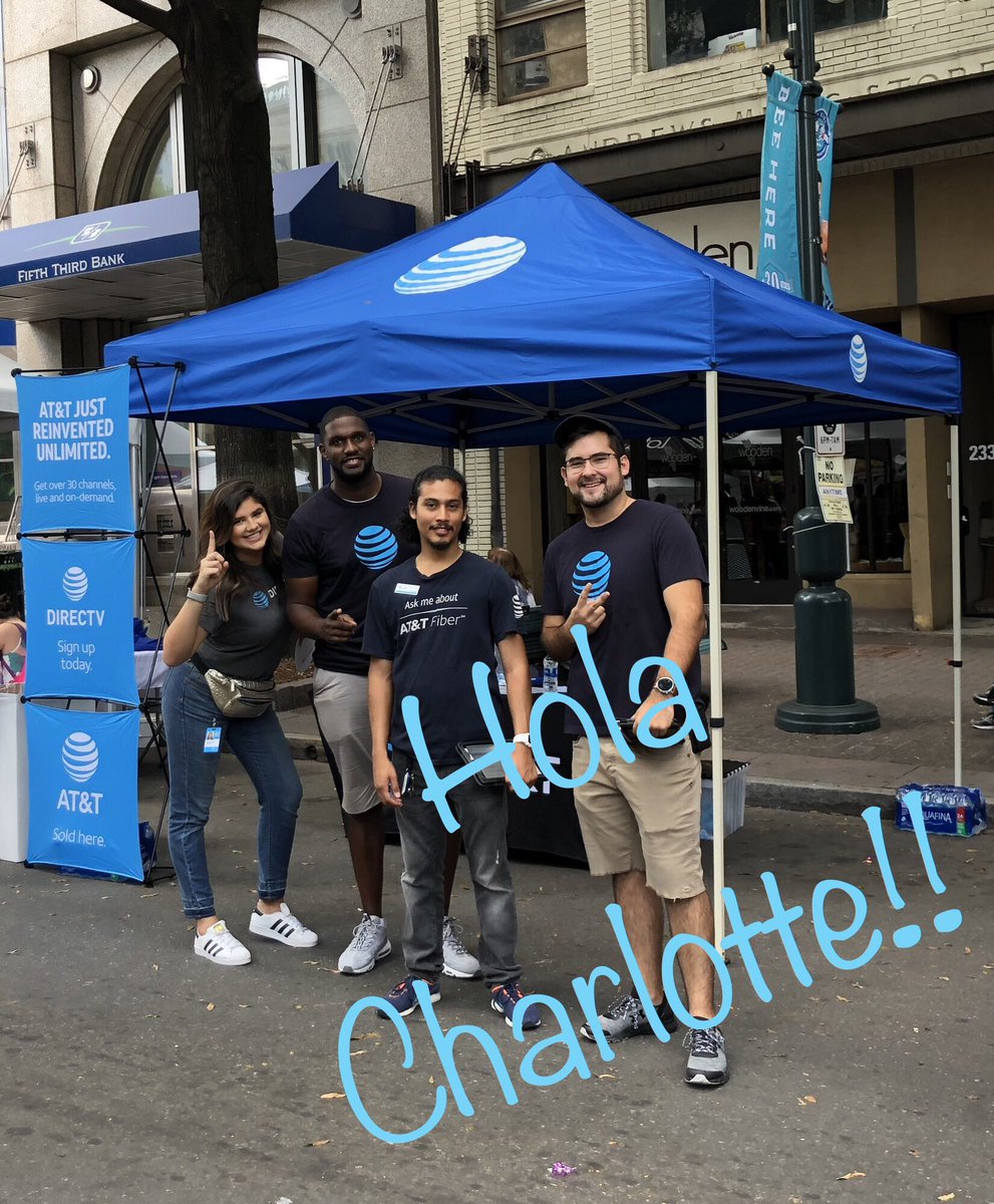 We out here!!! S/O to <a href="/MarqRodgers/">Marq Rodgers</a> @jmedina930 <a href="/LaneTurquoise/">Turquoise Lane</a> for sending the squad!! <a href="/Marquisherring4/">Marquis Herring</a> is here as always ready to #MidAtanticTAKEOVER the HOLA CHARLOTTE festival!! <a href="/404girl/">Betsy Francis</a> @CESanchezNC <a href="/SCharlotte3956/">Chris Quarve</a> #StoreOn4 #TREAD #NCRW