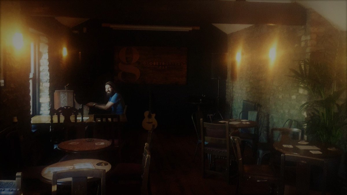 Warming up the harmonium at <a href="/GlobetrotPonty/">Globetrotters Bar</a> ahead of tomorrow's <a href="/LINKFEST18/">LINK FEST</a> all dayer with <a href="/tobyhaymusic/">Toby Hay</a> <a href="/JGhedi/">Jim Ghedi</a> <a href="/BellaGarethDuo/">BELLA & GARETH MUSIC</a> <a href="/AledRheon/">Aled Rheon</a> <a href="/BryonySierMusic/">Bryony Sier</a> <a href="/MilieuCdf/">Milieu</a> Poets &amp; #SoulSpice Vegan Food! wegottickets.com/staylittlemusic