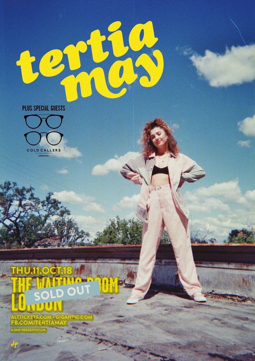 TwistedHeartsUK's tweet photo. Proud of our girl @tertiamay who’s first London headline show has just sold out! Those lucky enough to have got tickets, we’ll see you there 🔥 https://t.co/slyAg0TeuW