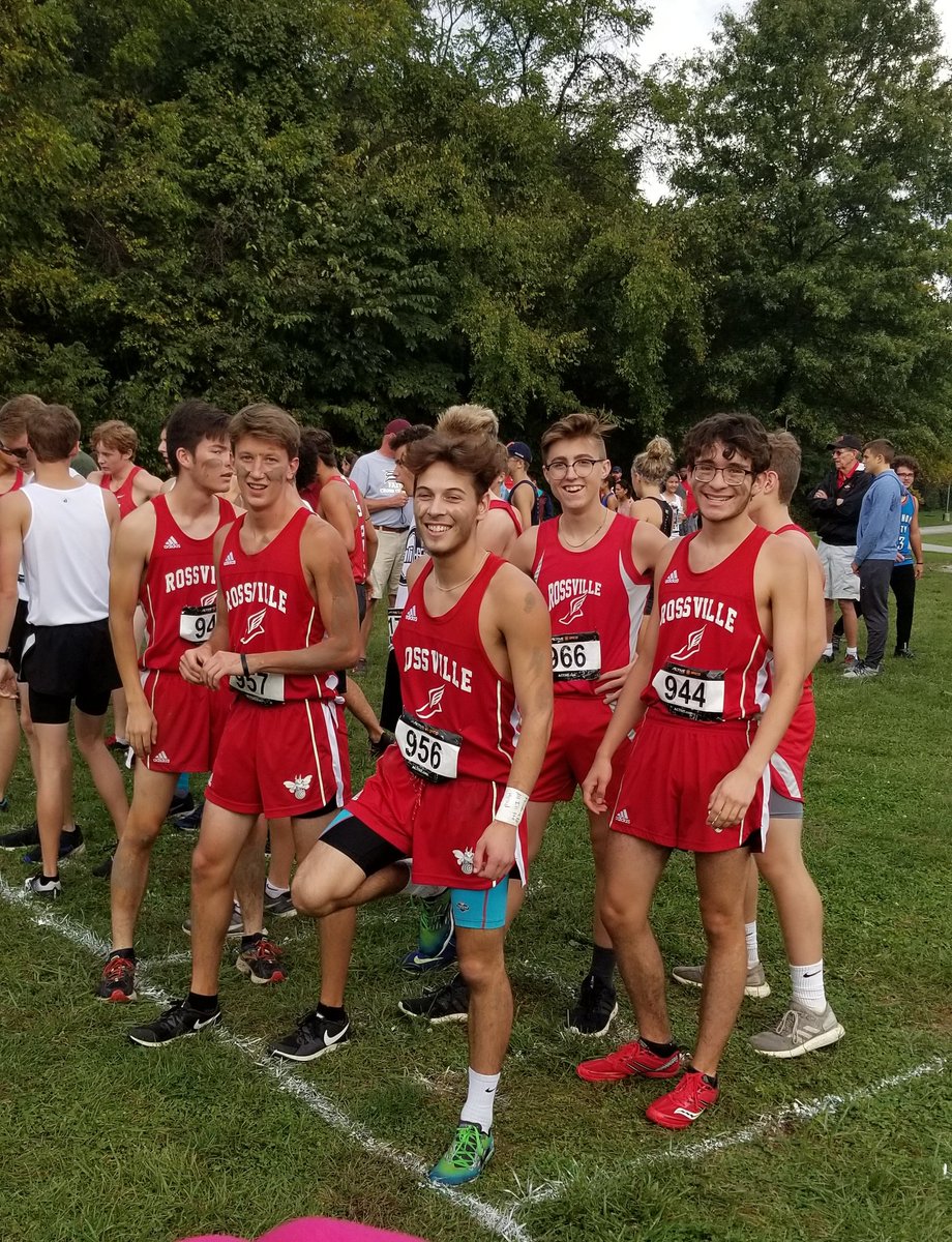 <a href="/RossvilleXC/">Rossville XC|T&F</a> Boys preparing to start here in Lafayette!  <a href="/RossvilleSchool/">Rossville Schools</a> #weRrossville