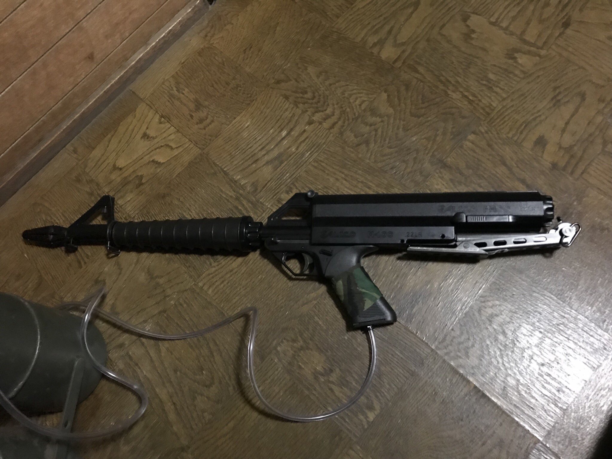 k T ミリタリー いただきモノでございます トイテック キャリコm100 M4シャーマン エアタンク k T ミリタリー いただきモノでございます トイテック キャリコm100 M4シャーマン エアタンク