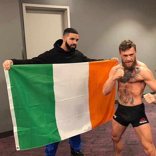 KoolStu2f's tweet image. 🇮🇪 x 🇨🇦⠀
⠀
#koolstuff #kool #McGregor #Conor #ConorMcGregor #UFC #UFC229 #MMA #Drake #UFC229PressConference ift.tt/2E27a4c