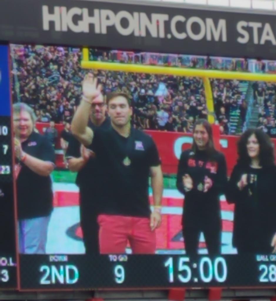 Congratulations! <a href="/CarmenSclafani/">Dr. Nooch</a> B1G Scholar Athlete!