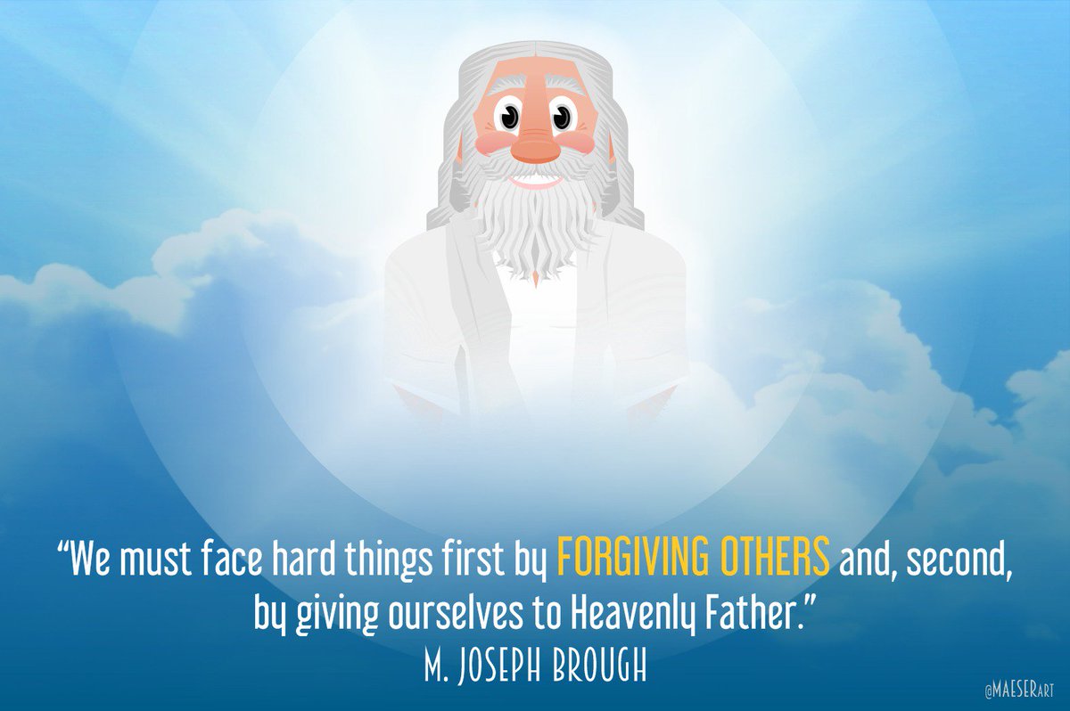 MaeserART's tweet photo. Frequently, our first reaction to hard things is 'Why Me'? Asking why, however, never takes away the hard things. The Lord requires that we overcome challenges. -Brother M. Joseph Brough
.
#BrotherBrough #ldsconf #GeneralConference #JesusChrist #sharegoodness #lds #mormon https://t.co/bUVu0Habva