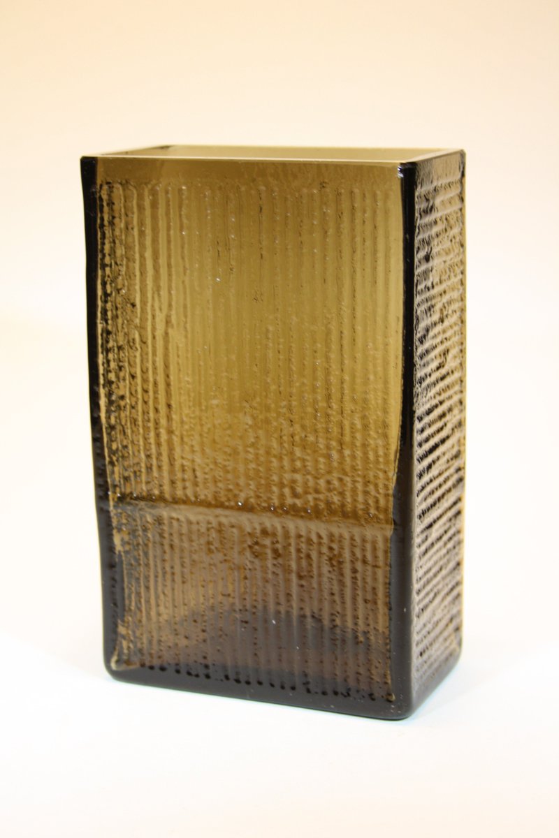 Marks Of Design On Twitter Lindshammar Slab Vase By Christer Sjogren Lindshammar Swedish Art Glass Vase Retro Midcentury Scandi Hygge 1960s Decorative Textural Https T Co Brgatkusb1