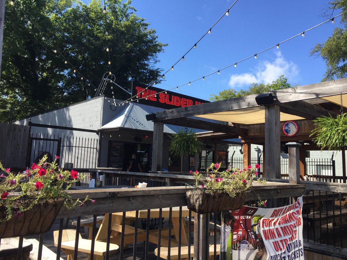 What a great day for drinks on the patio. We have the perfect patio