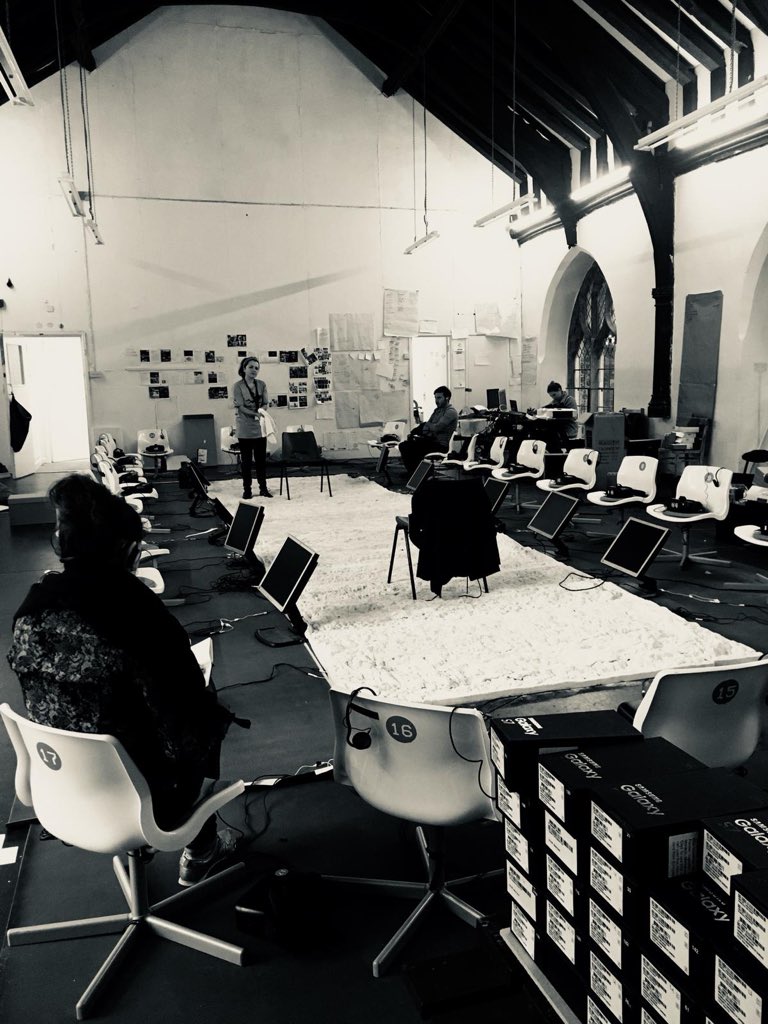 c_directive's tweet photo. Great week rehearsing in Norwich ahead of our month-long @housetheatre tour. Opens Tuesday @ThePlaceBedford. https://t.co/GQDW61LjOM