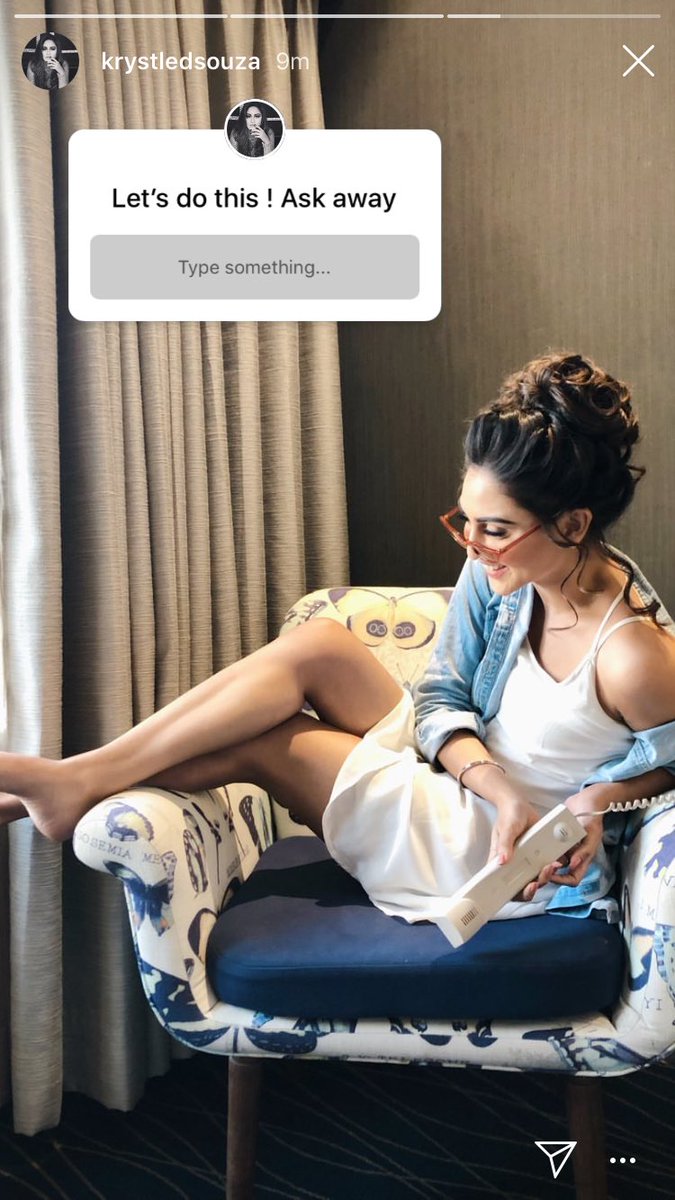 🔔 <a href="/krystledsouza/">Krystle Dsouza</a> is doing a chat session on Instagram!