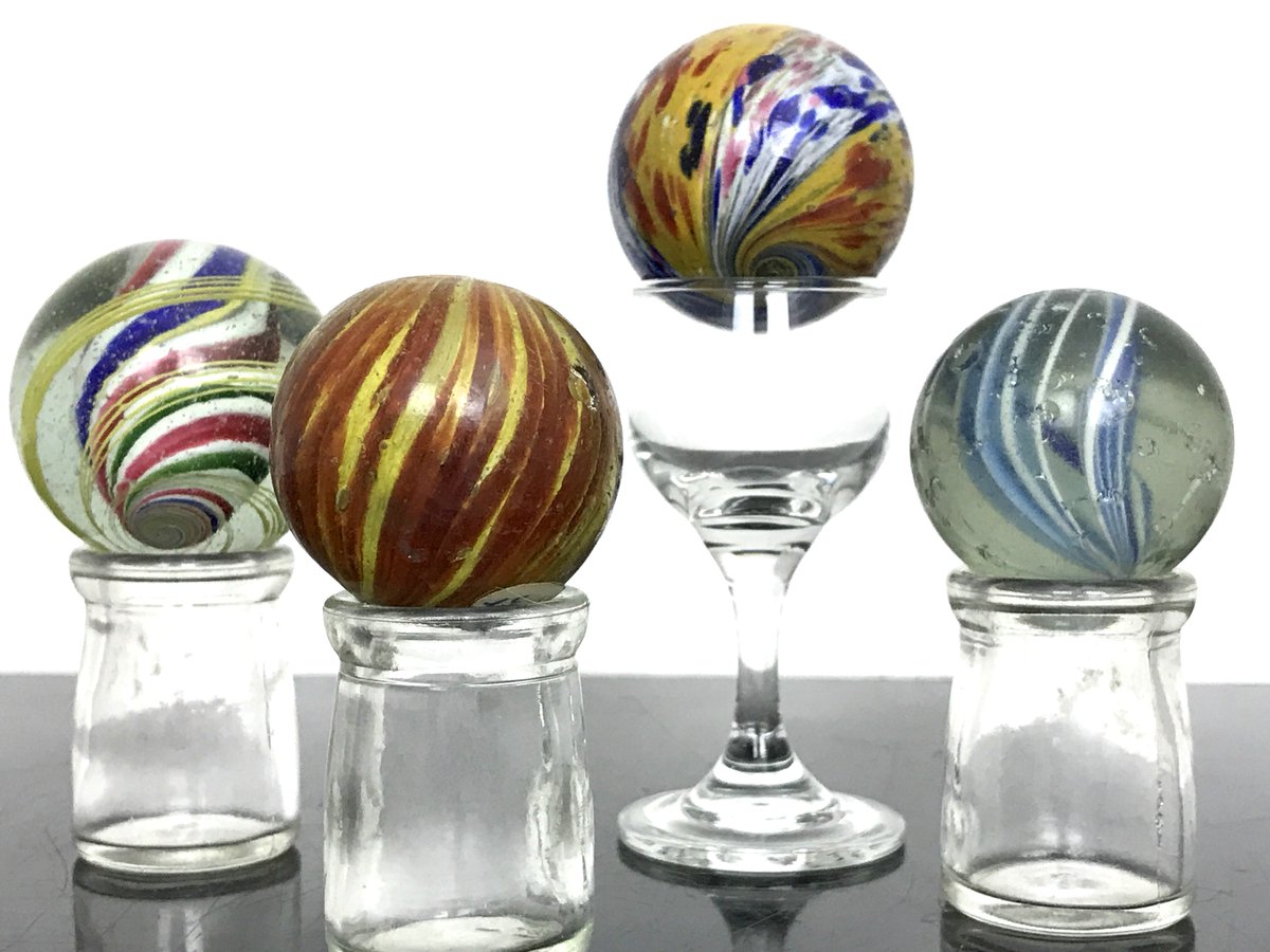 GaryGermer's tweet photo. #Auction of #MechanicalBanks #Marbles #Toys #Trains #Collectibles#Antique #Vintage Oct 10th 6 pm Online & In-Person in #Portland#Oregon Bid online here: https://t.co/jsVddpHiWx or go to https://t.co/RNHEq44a6P for more #onionskin #latticino #spiral #shooters #lostyourmarbles https://t.co/6N6wnAzaAA