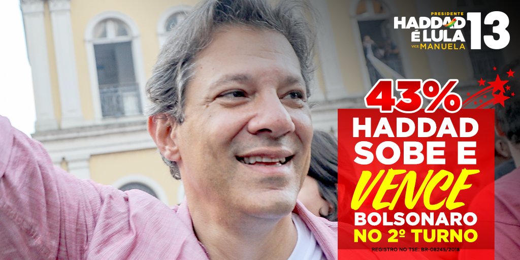 HdaBahia's tweet photo. E Para Presidente, é #Haddad13 #AgoraéHaddad #HaddadéLula
#SabadoDetremuraSDV #DocuRBD #MontserratCaballe #nabriga #FreddieMercury #sãopauloepalmeiras #everton #Dortmund #Diadegremio #Everton #Sancho https://t.co/XpEX4XJRcP