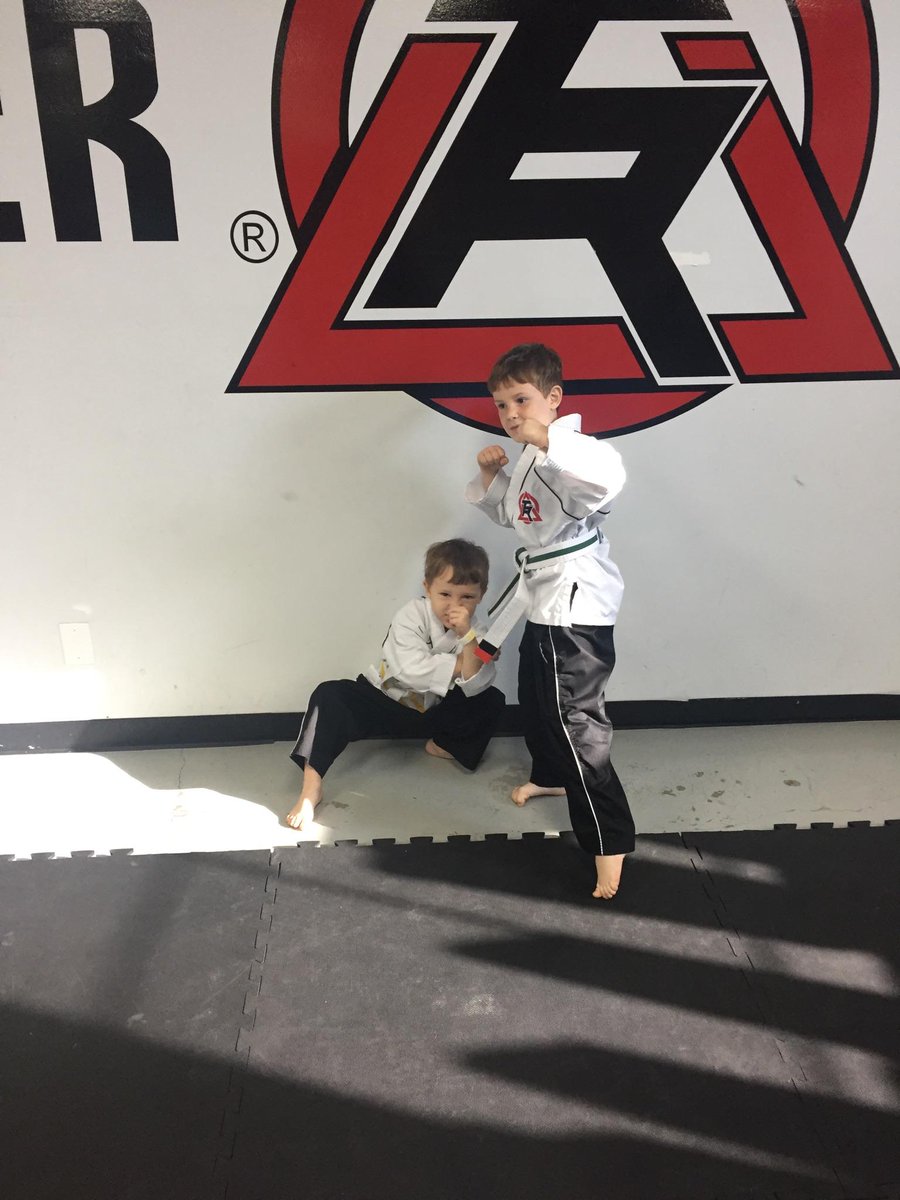 Chadwicksentell's tweet photo. The boys got new belts this morning.#tigerrocks https://t.co/qisPhoiZVW
