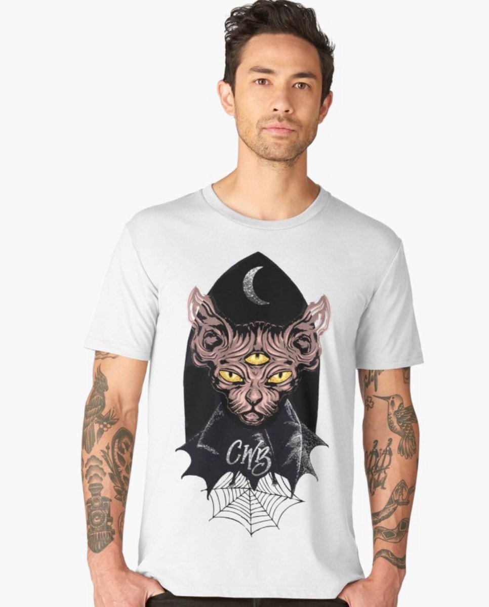 malacey_'s tweet photo. In the spirit of Halloween I have a new design up on RedBubble 😁 A spiffy looking Sphynx Dracula 
 https://t.co/FNXLQWc5p4 https://t.co/19bLNBFFoi