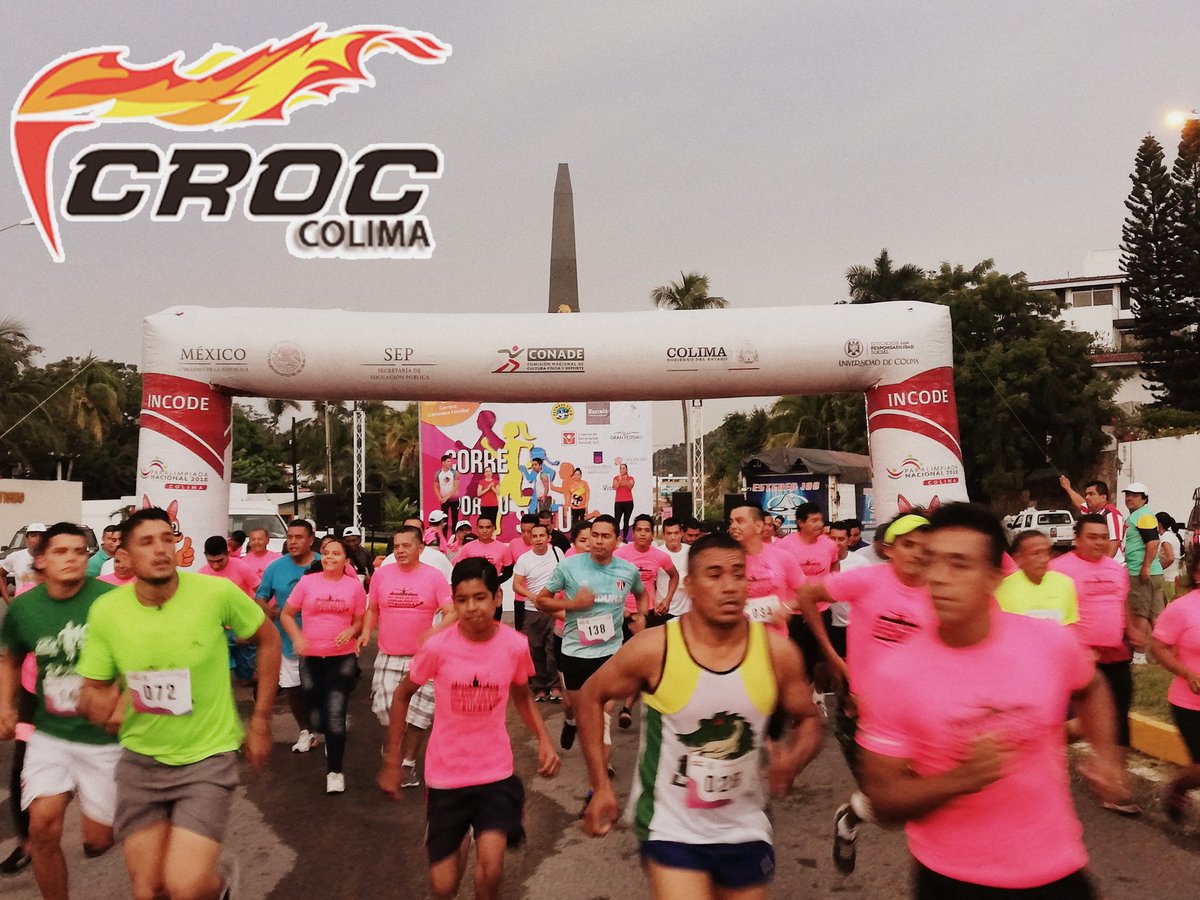 sindiaeli's tweet photo. #Crocolima fomentando la #CulturayelDeporte hoy sábado llevamos acabo la @IsaiasSiCumple #CarreraCorriendoPorMiSalud en conjunto con el #IMSS Programa Valorado y supervisado por Nuestro Secretario General estatal de colima David Ortega Quiterio
#teamBarcelo
#comeFrutasyVerduras https://t.co/ANSbgNk2Gi