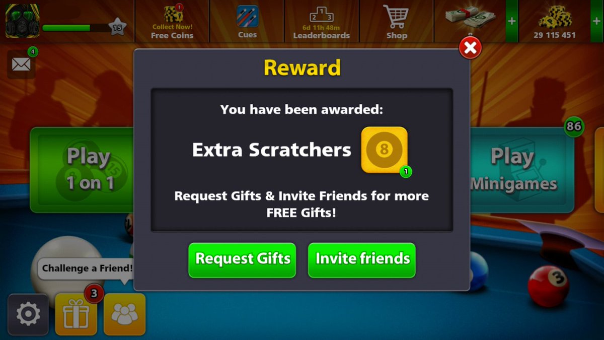 8 BALL POOL EXTRA SPIN REWARD FREE 😱 