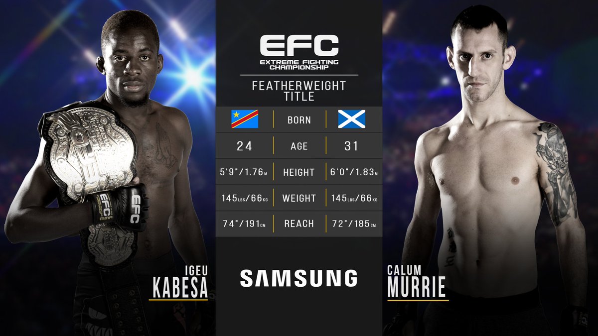 EFCworldwide's tweet photo. IIIIIT'S TIIIIIMMMMEE!! #EFC74 https://t.co/m7SKstZE0b