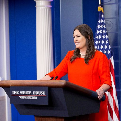 DrJamesLeigh's tweet photo. #SarahSanders, White House Press Secretary, should be praised for her patient intelligence to be such a great loyal common sense fact-driven communicator. What an impressive woman! https://t.co/riEjpZH7S9
