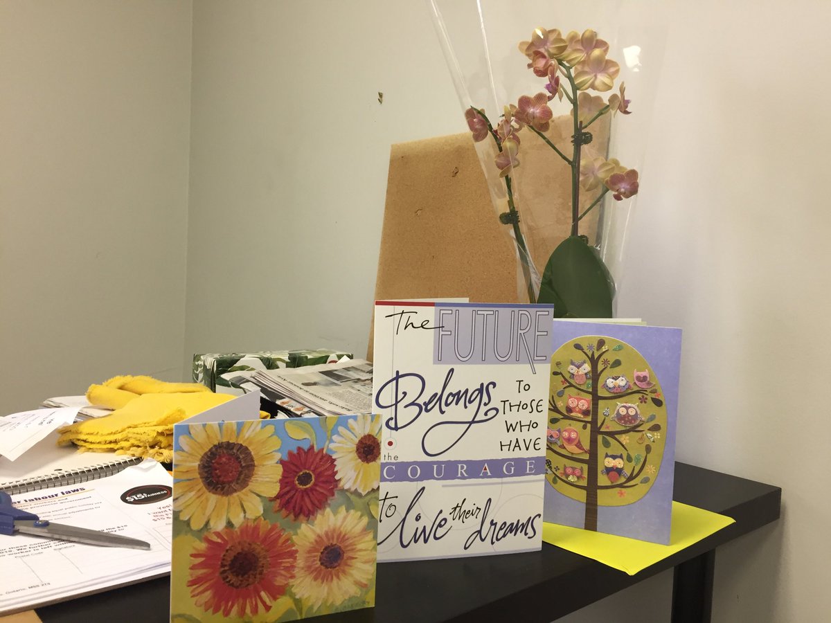 Diane_Dyson's tweet photo. Weβve got campaign donations that arrive with greeting cards and flowers! Whole new meaning to #StartingACollection #ward19 BEY #TOelxn https://t.co/zpLJNgd8kv