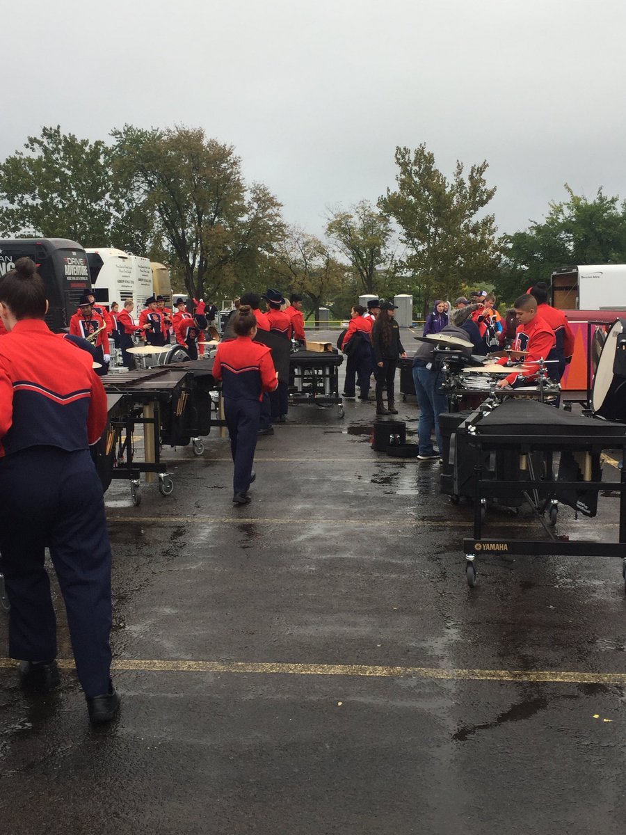 JKFeist's tweet photo. Percussion equipment is now at the stadium!!  Thank you Pride of the Southwest Parents for assisting with transfer of equipment in Salina. https://t.co/ASUron0nWF