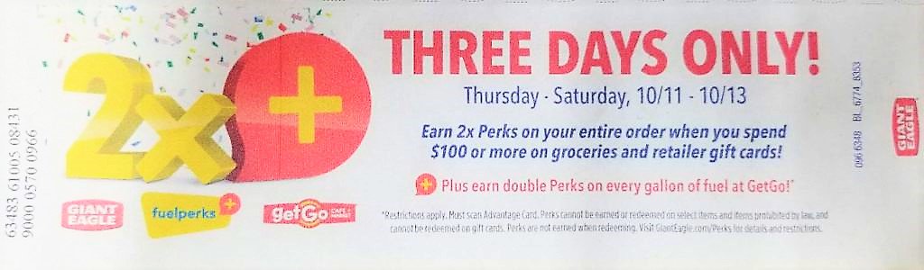 Giant Eagle grocery stores are offering 