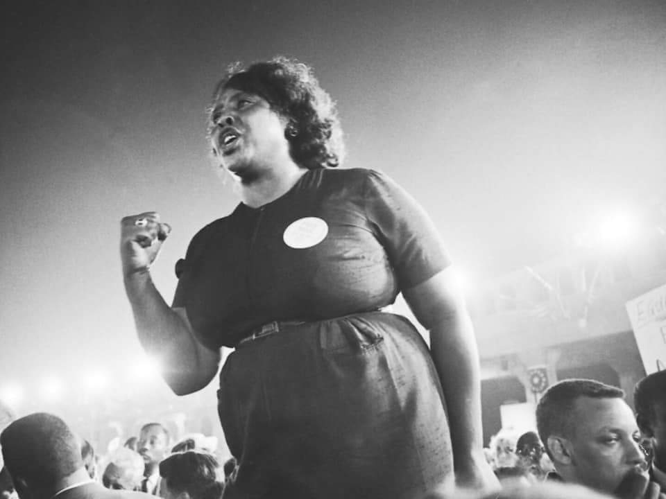 LeadforEquity's tweet photo. "When I liberate others, I liberate myself." Fannie Lou Hamer. Happy Birthday. We hear you. #equityRI #Equityforliberation https://t.co/RHe4ljLUbr