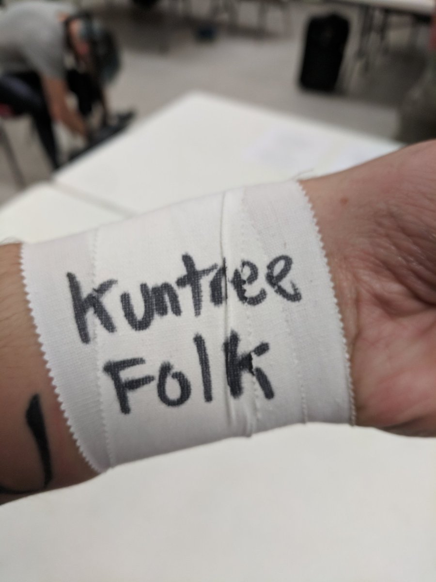 LukeLeeOFC's tweet photo. Tonight's #WristTape. Let's do this. #LukeLee #TheEmptinessWillHauntYou https://t.co/v1K6O5pIpD