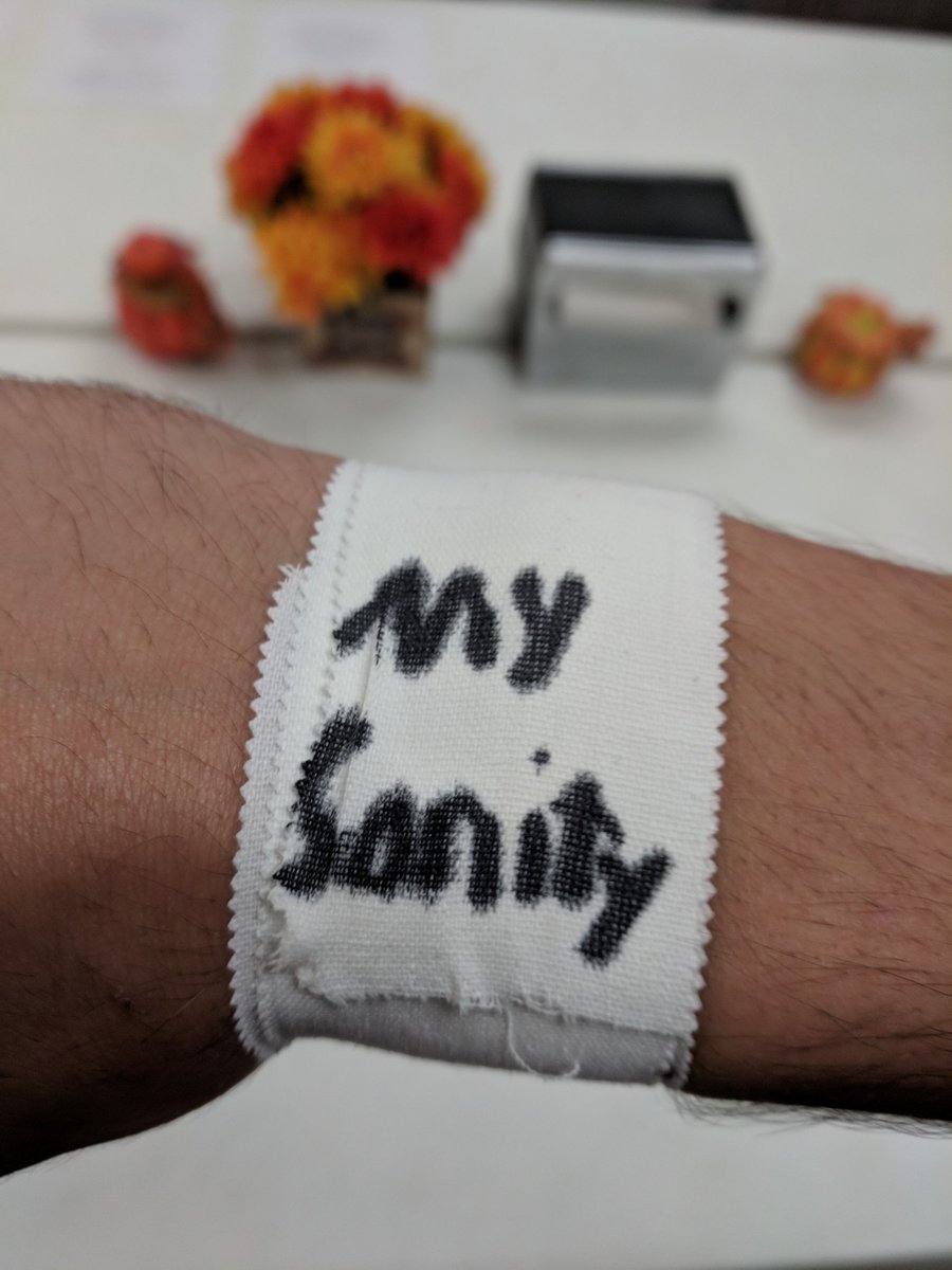 LukeLeeOFC's tweet photo. Tonight's #WristTape. Let's do this. #LukeLee #TheEmptinessWillHauntYou https://t.co/v1K6O5pIpD