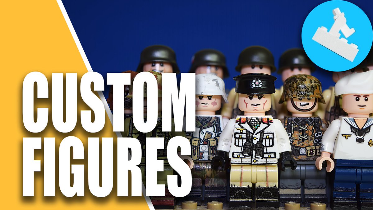 I just uploaded a massive LEGO WW2 Figures Haul to my YouTube Channel. The figures are from <a href="/UnitedBricks/">UnitedBricks</a> <a href="/brickmaniatoys/">Brickmania Toys</a>  and <a href="/theminifigco/">The Minifig Company</a> . You can even win one of them: youtu.be/MIEiG-jQn2E
