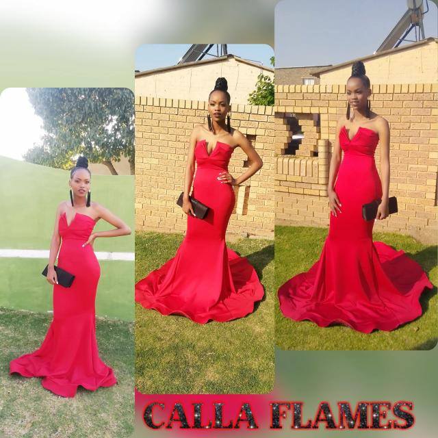 Claudeth_KC's tweet photo. Calla Flames by Sandra, she designs gorgeous dresses https://t.co/hkzHhSn6ms