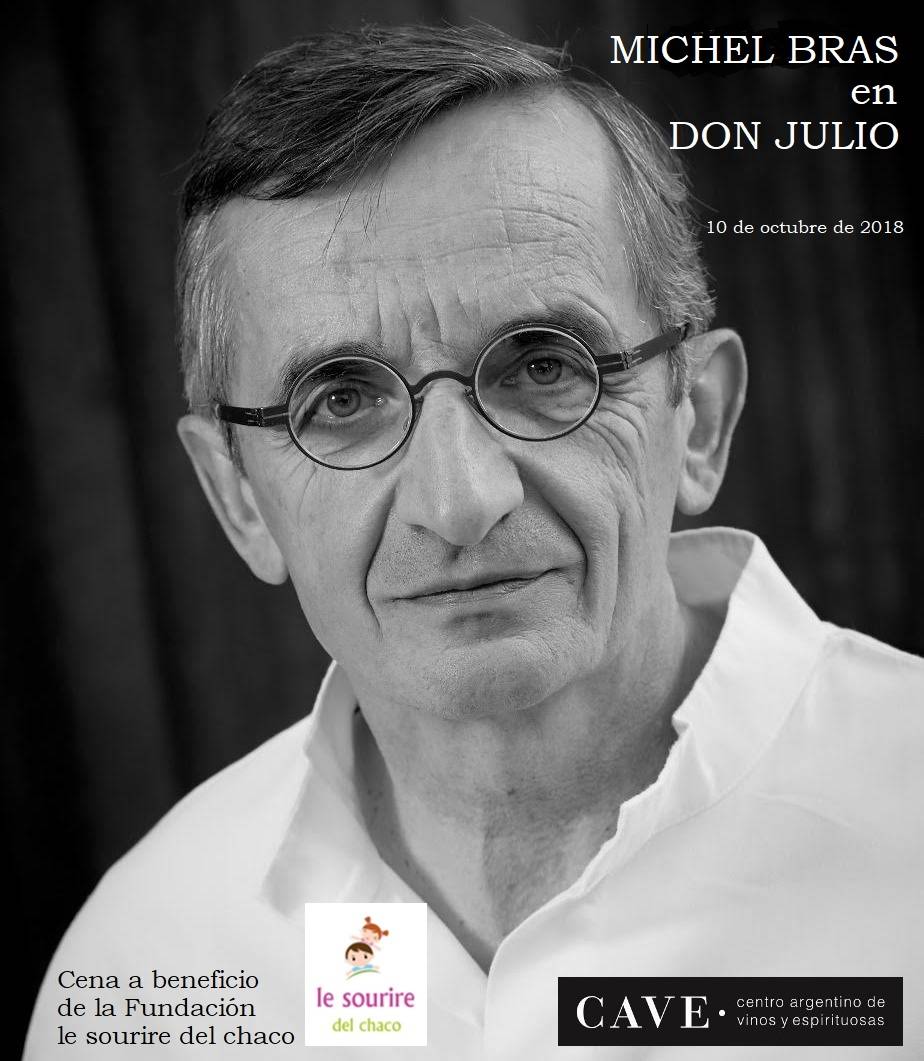 Michel Bras en la Argentina... saboresquematan.net/michel-bras-en… #FoodFlock #DonJulio #Fundacionlesourire #Chaco #CAVE