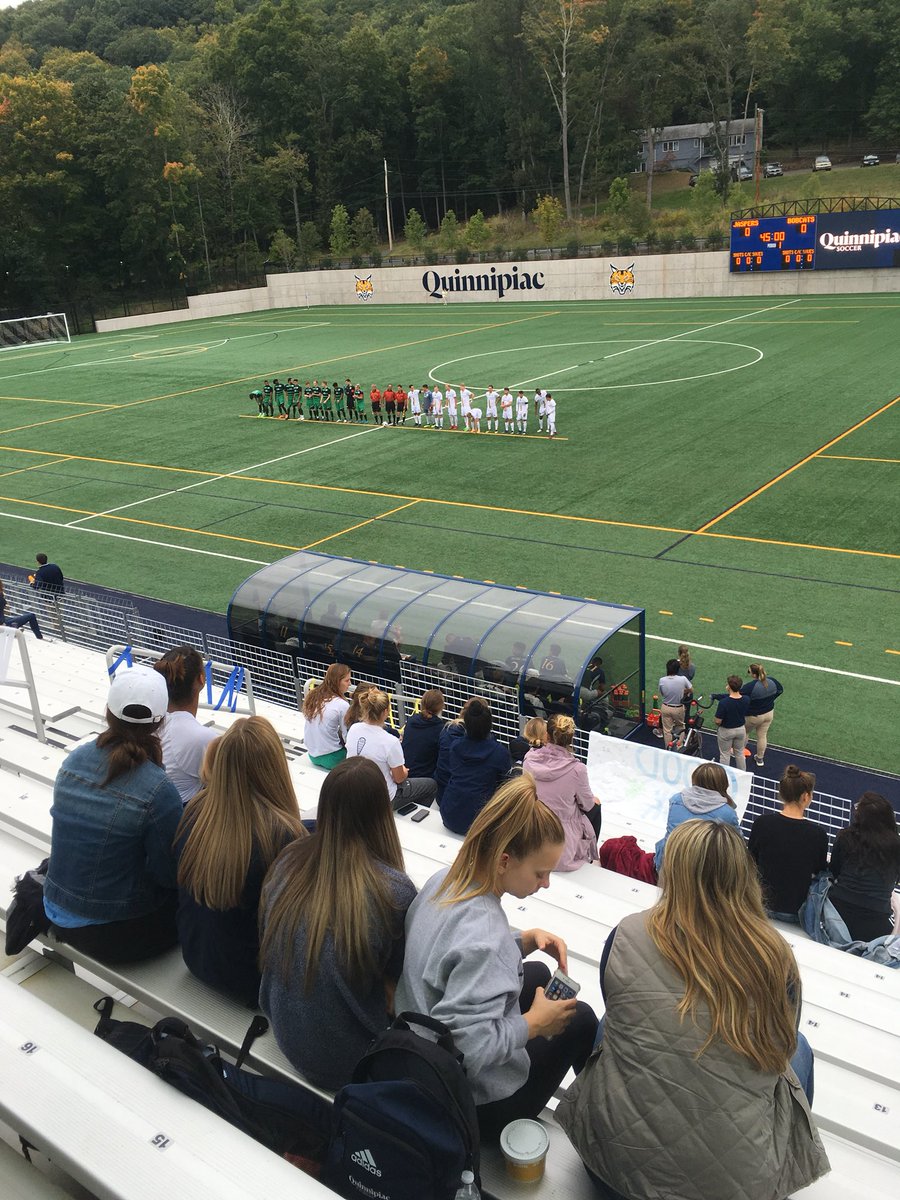 casey_m_stark's tweet photo. Another @QuinnipiacSAAC #GameOfEmphasis! Congratulations and thank you @QU_MSOC seniors! https://t.co/MrOM9K8KZA