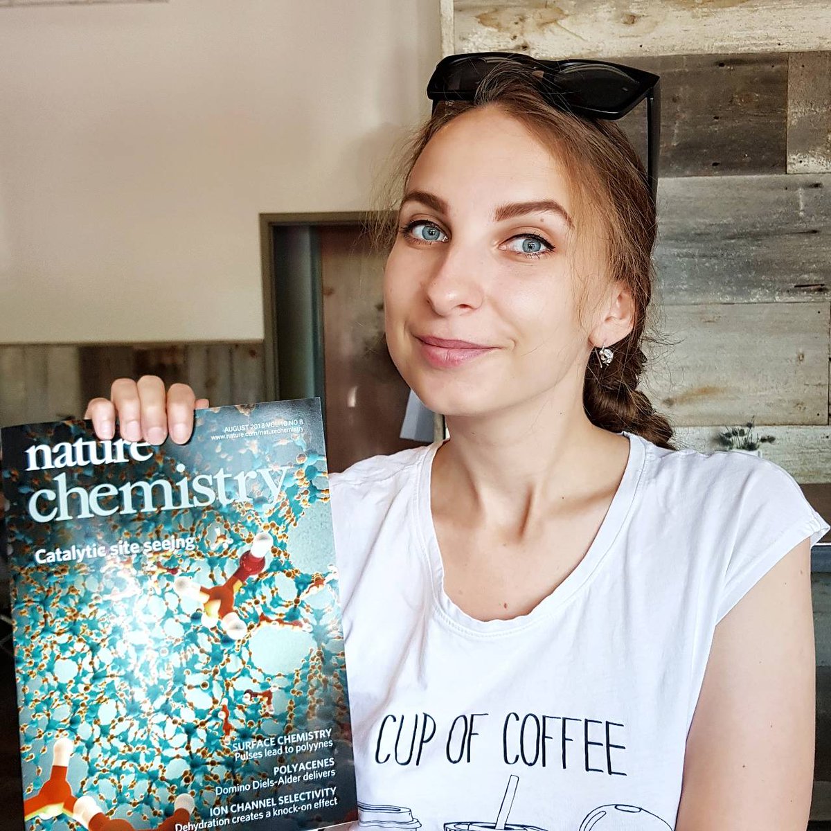 New cover! Researchers design a super catalyst to produce plastics and fuels without crude oil. They used computer simulations to discover a new material that efficiently produces chemical building blocks for fuels and plastics without using crude oil. #sciart