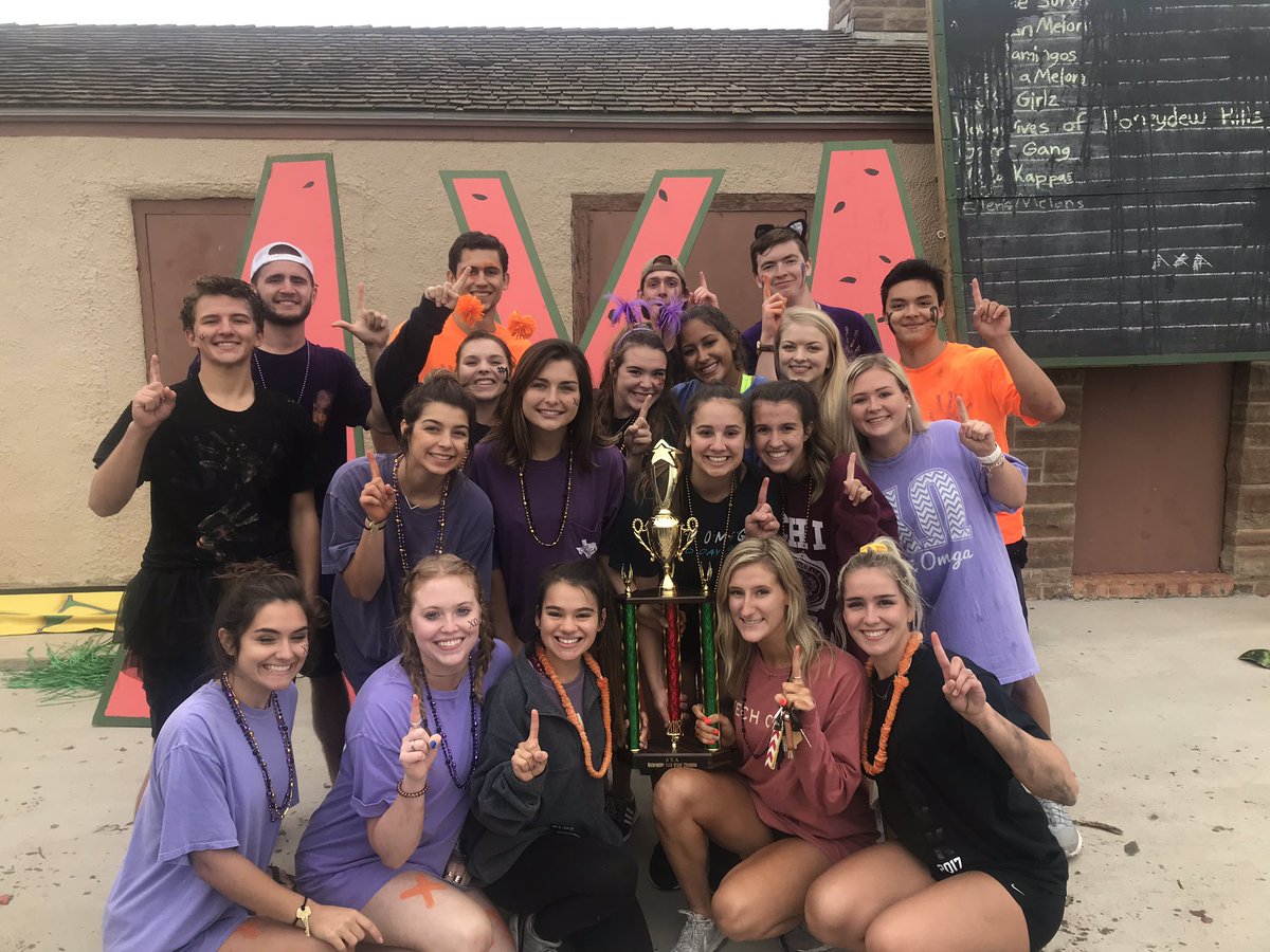 Congratulations to @TTUChiOmega  for winning our 2018 Watermelon Bash. We also want to thank all the sororities that participated throughout the week to benefit our philanthropy, Feeding America