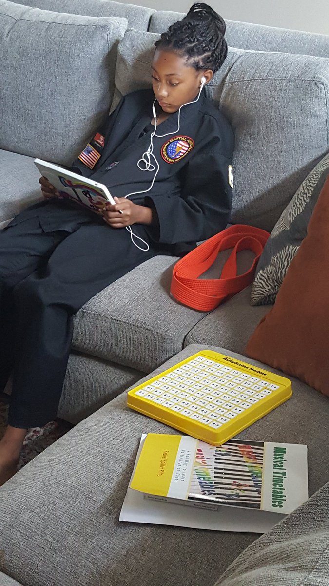 DrCrowder_CFISD's tweet image. Reading, Writing and Arithmetics before Martial Arts..Her choice, my heart! All arts are celebrated and practiced. (Even on the weekends) #BeIntentional #EncourageLearning #EncourageMovement #MasterAll