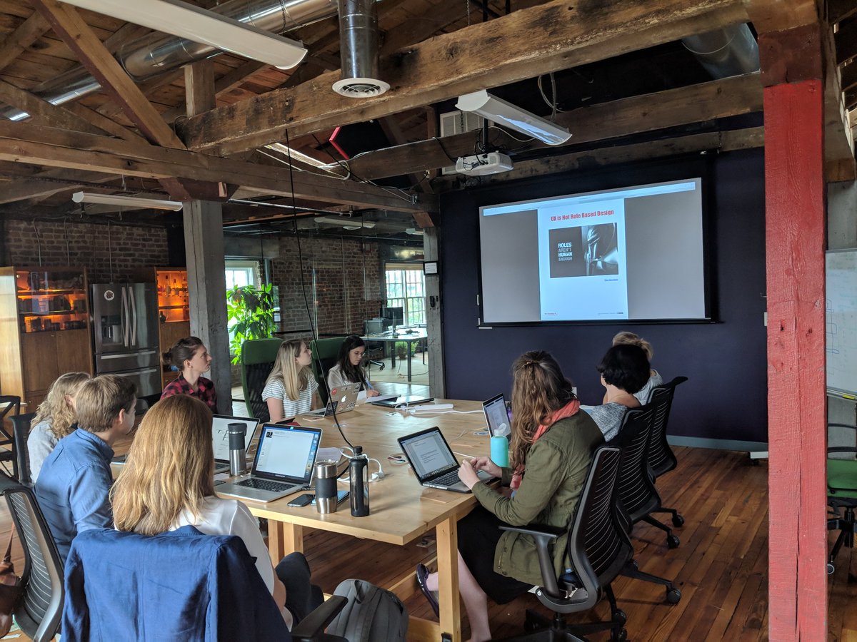 GDICentralVA's tweet photo. Learning how to conduct effective user testing with @katherine_yoder and @ChrisOB05872819. https://t.co/tKaCgIpfwf