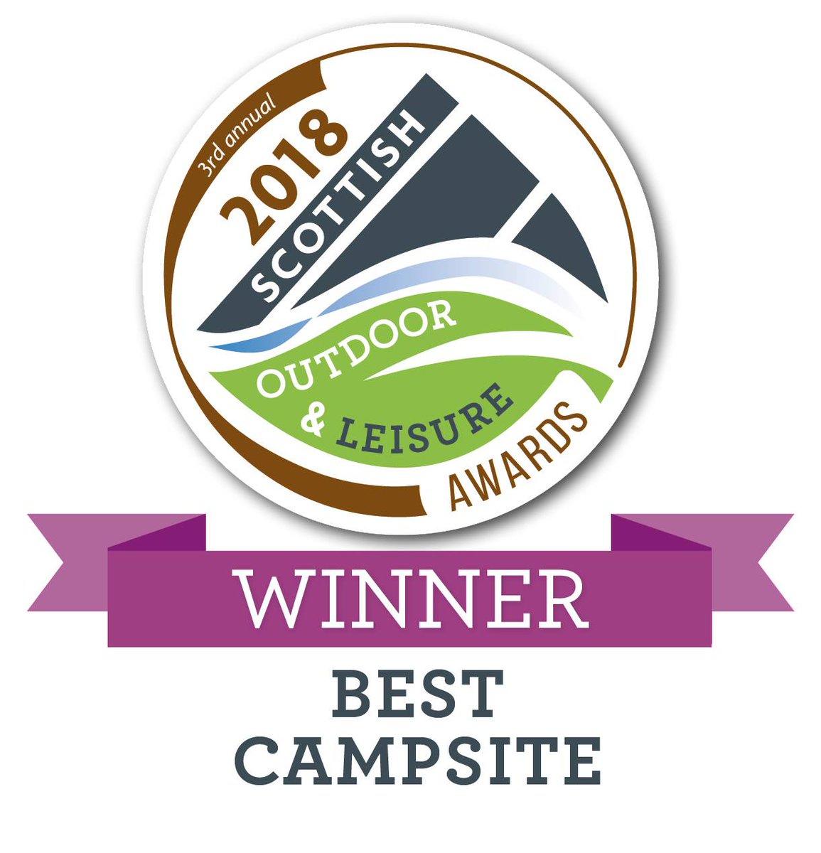 Congratulations to <a href="/solwayviewcamp/">Solway View CS</a> on winner of the Best Campsite <a href="/SOLAwards/">SOLA</a> #LoveDandG #ScotlandIsNow