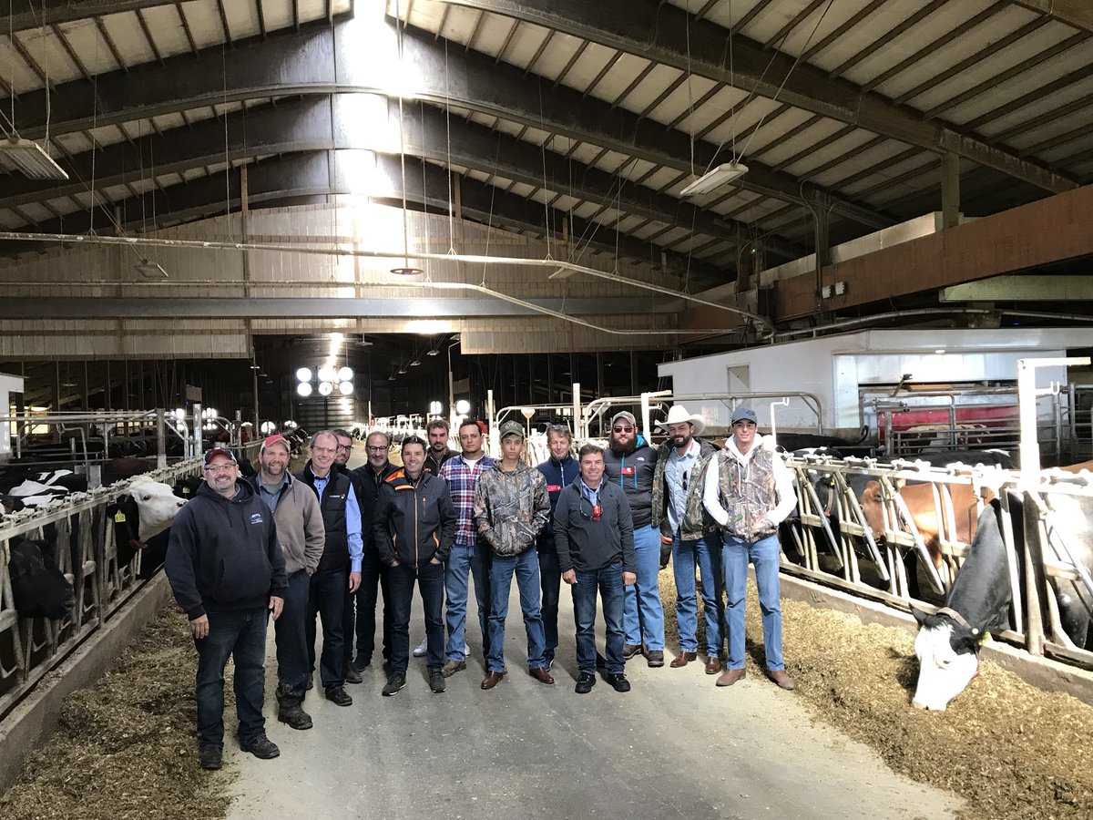 ProcrossCows's tweet photo. Congratulations to Dean&Darin Strauss from MajesticCrossingDairy
13 new @Lelygroup milking robots.
Procross 100% for 13 years, cell count 130.000 at 3,85%F 3,4%P 72Lbs/32kg/day on a 70%Rough/30%conc. ration. 21-day PregRate at 35%
#FeedEfficiency #ReproEfficiency #CheeseYield https://t.co/X7ZMWo0uOv