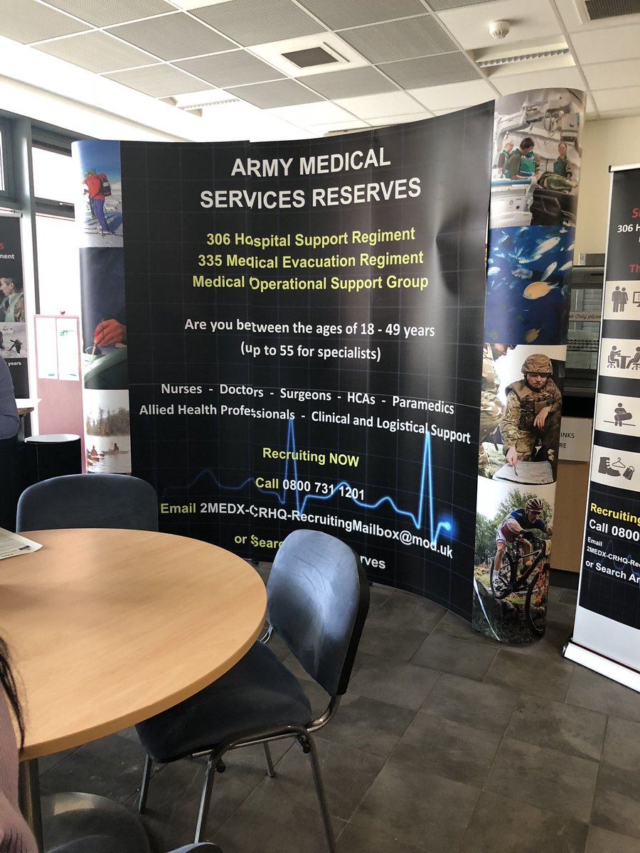 sistercook2018's tweet photo. Went on a fab study day today at @Pinderfields facilitated by army medical support reserves, about nursing paediatrics in austere situations 😊 all in prep for my volunteer trip to Ghana #306hospitalsupportreserves #originalvolunteers https://t.co/vUCOhmZJmz
