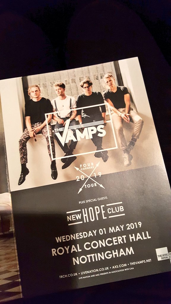 EnrouteForever's tweet photo. Excited for tour!! 💃🏽😄🎉 @TheVampsband #Tour #NextYear #Concert #Happy xox https://t.co/5Lpf6Y3Xqh