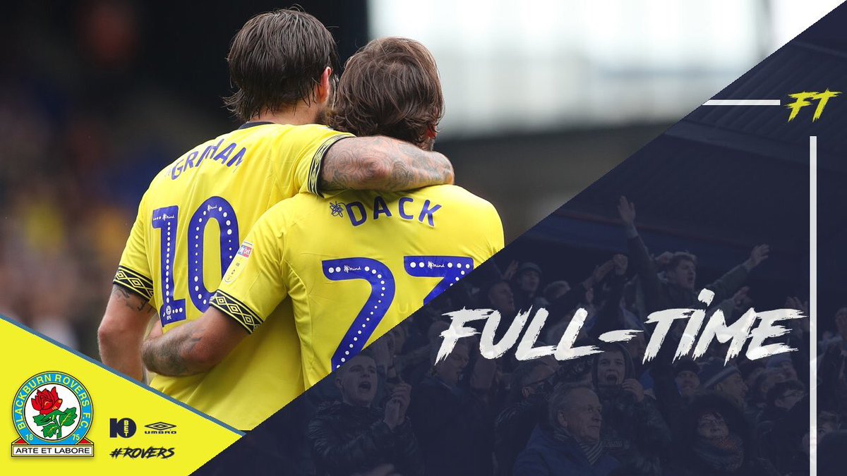 FT: Bolton 0 #Rovers 1!

YES! WHAT A WIN!