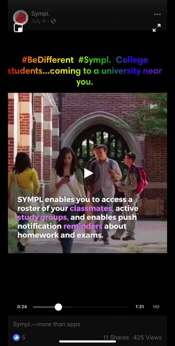 S_Lee81's tweet image. #Sympl coming to a #university near you. Stay tuned