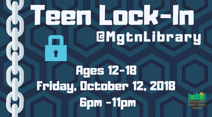 MgtnLibrary's tweet photo. Friday Oct 12 we'll be having our 2nd Teen LockIn! From 6-11pm, for ages 12-18. Enjoy games, food, crafts, movies, friends, and fun. This is an after-hours event, so please arrive no later than 6:15 pm for access to the building. #MyMPLS #teenlockin #teenactivity https://t.co/go1pZAmJIO